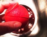 ガスパチョ風冷製スパ♪トマやっこのせ♪♪作り方2写真