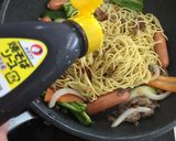 BBQ・焼肉の〆はパラッと☆焼きそば！作り方5写真