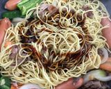 BBQ・焼肉の〆はパラッと☆焼きそば！作り方6写真