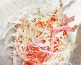 簡単手間いらずきゅうりとカニカマのサラダ作り方2写真