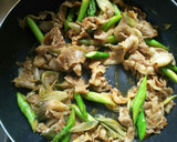 豚肉＆夏野菜の簡単♡甘辛味噌炒め♪作り方3写真