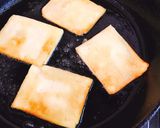 鰻の蒲焼とチーズ卵で低糖質高野豆腐サンド作り方5写真