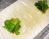 鰻の蒲焼とチーズ卵で低糖質高野豆腐サンド作り方11写真