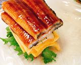 鰻の蒲焼とチーズ卵で低糖質高野豆腐サンド作り方16写真