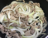 めんつゆで簡単☆肉豆腐の卵とじ☆作り方2写真