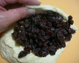 バターシュガーレーズンパン作り方5写真