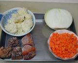 チビちゃんのレバー野菜煮作り方1写真