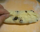 バターシュガーレーズンパン作り方8写真