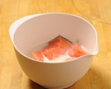 サーモンのソテー（きび酢ソース）作り方1写真