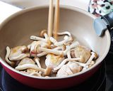 丼ぶり弁当に　鶏肉のオニオン醤油ソテー作り方2写真