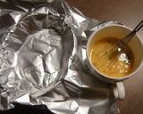 焼き物専科ホイルで、油なしの卵焼きを作り方2写真