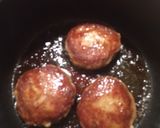 ごぼうの照り焼きハンバーグ作り方6写真