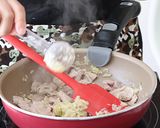 丼ぶり弁当に　ネギ塩豚チャーハン作り方2写真