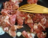 豚肉の大葉炒め生野菜添え作り方2写真