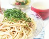 明太子といかソーメンのパスタ作り方4写真