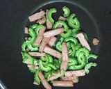 簡単！ゴーヤーのチャンプル風卵炒め作り方4写真