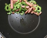 簡単！ゴーヤーのチャンプル風卵炒め作り方5写真