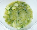 玉子豆腐とあおさの冷たい味噌スープ作り方5写真
