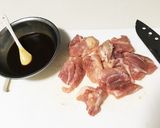 鶏肉とナスとオクラの甘味噌炒め作り方2写真