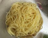 揚げなすとトマトの冷製酸っぱパスタ作り方4写真