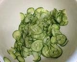 青じそとみょうがたっぷり酢の物作り方1写真