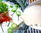 豆乳冷やし出汁茶漬け丼＊豆腐＆明太＆長芋作り方4写真