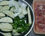 なすび と ピーマンの 夏カレー作り方2写真