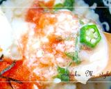 豆乳冷やし出汁茶漬け丼＊豆腐＆明太＆長芋作り方6写真