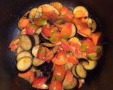 夏のお野菜カレー トマト＆ナス作り方2写真