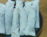キャベツとチーズのカレー風味春巻き♪作り方5写真