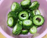 あの苦味が減る！ゴーヤのから揚げ作り方1写真