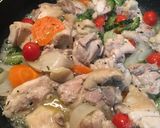 鶏肉のフライパン蒸し焼き作り方4写真