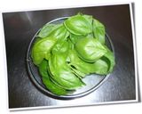 ジェノバペースト♥バジルの保存♥作り方1写真
