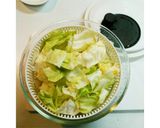 超簡単！牡蠣だし醤油で、肉味噌キャベツ作り方3写真
