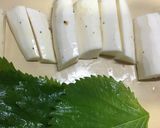 あっさり☆長芋の大葉豚巻き☆梅ポン酢味作り方1写真