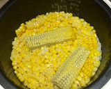 炊飯器de簡単♡とうもろこし ごはん作り方4写真