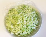 野菜もタンパク質も！離乳食用 お好み焼き作り方1写真