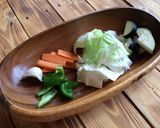 にんにく家♪鶏肉と夏野菜☆ガーリック炒め作り方1写真