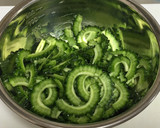 ゴーヤと牛肉のしぐれ煮♪白ごま風味作り方3写真