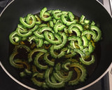 ゴーヤと牛肉のしぐれ煮♪白ごま風味作り方7写真