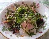 朝食にも♪簡単★茸の温玉サラダ作り方4写真