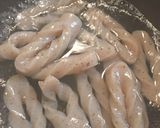ねじり蒟蒻入りスティック肉じゃが[圧力鍋作り方1写真