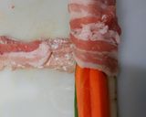 簡単♡豚肉♡三色巻き♡お弁当♡安いバラ肉作り方8写真