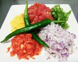 　豚しゃぶと夏野菜のぶっかけそうめん作り方1写真