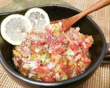 　豚しゃぶと夏野菜のぶっかけそうめん作り方8写真