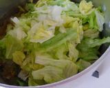 簡単ランチ！オクラなめこレタスのスープ♪作り方5写真