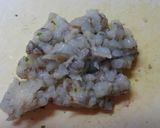 お弁当にも☆エビと鶏肉の簡単つくねバーグ作り方3写真