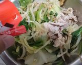 豚肉とたっぷり野菜のピリ辛ナムル♪作り方11写真