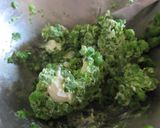 パンにグリーンピース＆クリームチーズのせ作り方3写真