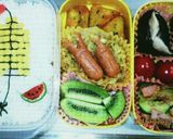夏だ!秋田 竿燈まつり弁当作り方5写真